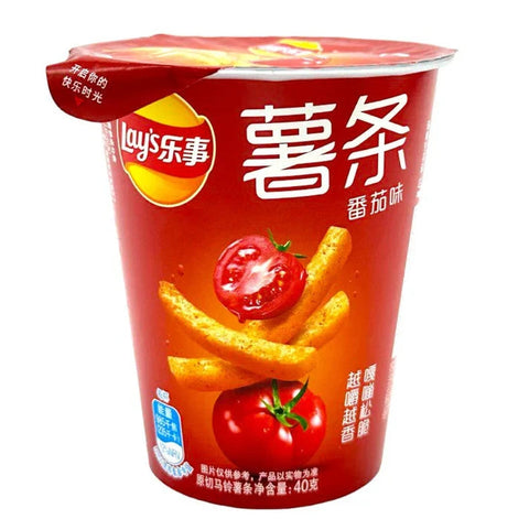 Lay's Tomato Flv crispy french fries – CHINA 40 x 40g