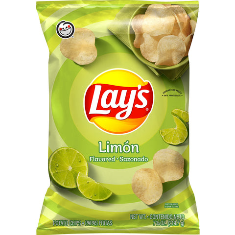 Lay's refreshing lemon flavor – CHINA 22 x 65g