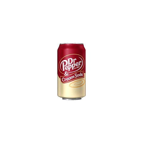 Dr Pepper Cream Soda 12 FL OZ (355 ML) – USA 12 PC Pack