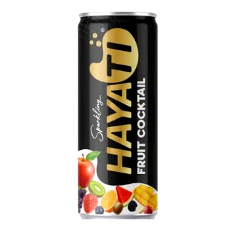 Hayati Sparkling Cocktail 250ml – INDIA 24 x 250ml Pack