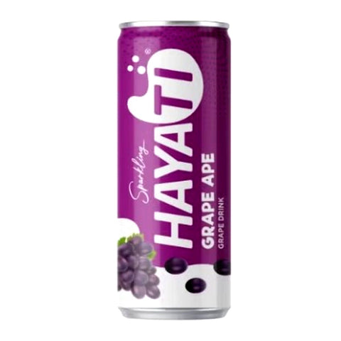 Hayati Sparkling Grape-Ape 250ml – INDIA 24 x 250ml Pack