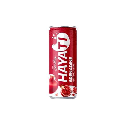 Hayati Sparkling Grenadine 250ml – INDIA 24 x 250ml Pack