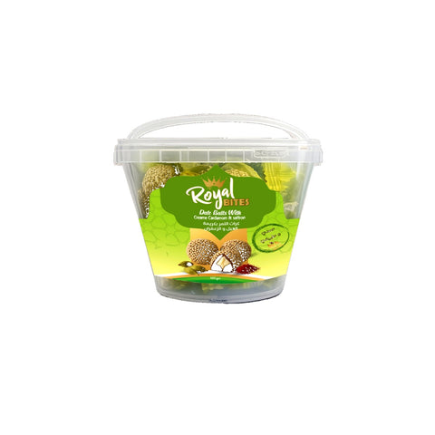 Royal Special Premium Date Balls with Cream Cardamom & Saffron – 500g
