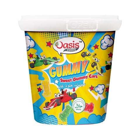 Oasis Sweet Gummy Cars 160g – 24 Pack