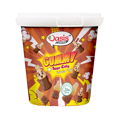 Oasis Sour Gummy Cola 160g – 24 Pack