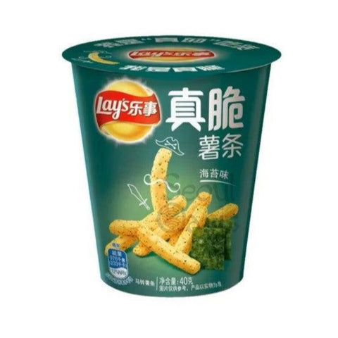 Lay's Seaweed Flv crispy french fries – CHINA 40 x 40g
